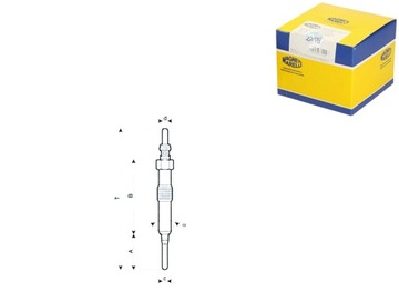 ŚWIECA ŻAROWA MAGNETI MARELLI MAGNETI MARELLI
