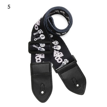 РЕМЕНЬ ДЛЯ ГИТАРЫ МЯГКИЙ, УДОБНЫЙ, прочный нейлоновый ремень для гитары + БЕСПЛАТНЫЙ медиатор.