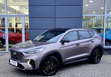 Hyundai Tucson III SUV Facelifting 1.6 T-GDi 177KM 2020 Hyundai Tucson 1.6 PB 177KM N Line Sun DCT FV23 Salon PL Serwis ASO Gwaran, zdjęcie 1