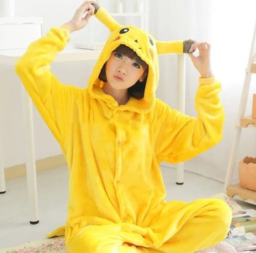 ПИКАЧУ ПИКАЧУ ПИЖАМА КОСТЮМ ПЛАТЬЕ ПЛАТЬЕ 134/140