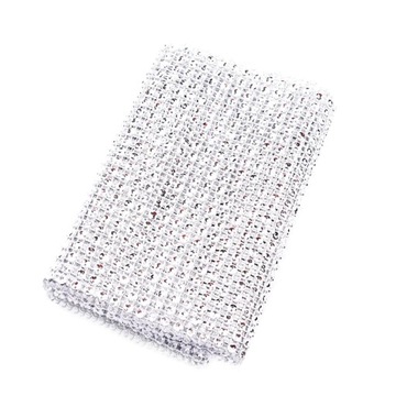 24 ряда, 10 ярдов, блестящие бриллиантовые стразы