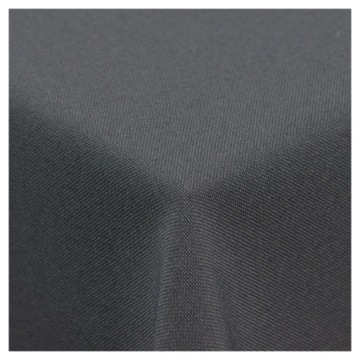 ЭЛЕГАНТНАЯ ГЛАДКАЯ КВАДРАТНАЯ СКАТЕРЬЯ ГРАФИТ 100x100