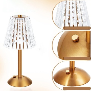 Светодиодный ночник с регулируемой яркостью Crystal Touch