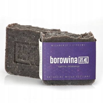 ŻE ĄĘ, naturalne mydło Borowina, 125 g