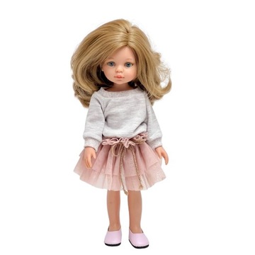 Zestaw dla lalki Paola Reina Amigas 32 cm spódniczka i bluza beżowa