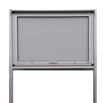 АЛЮМИНИЕВАЯ ВИТРИНА, отдельностоящая, 1000х800мм