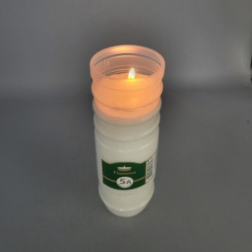 Wkłady Parafinowe na Upały Znicze na Lato 5 Dni 120 h 100% Parafina