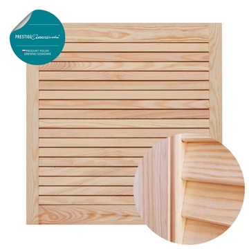 Drzwiczki ażurowe sosnowe 59,4 x 60,6 Fronty szuflady producent drewna diy