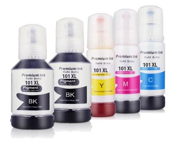 4 чернила для EPSON 101 ITS L4150 L4160 L6160 L6190