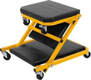 СИДЕНЬЕ ДЛЯ МАСТЕРСКОЙ 2-В-1 НА КОЛЕСАХ