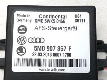 MODUL SVĚTEL VW PASSAT B7 5M0907357F 10-15 ŘÍZENÍ