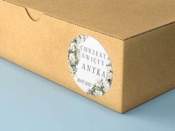 Naklejki personalizowane chrzest święty SL52