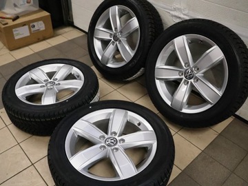 VW Troc T-Roc Зимние колеса 215/55R17 dębica nowe