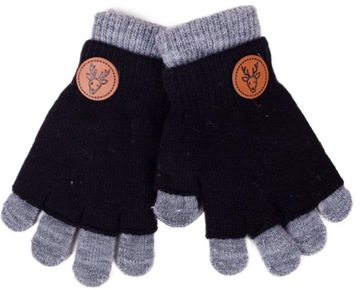 YO RĘKAWICZKI DZIECIĘCE PIĘCIOPALCZASTE PODWÓJNE 14