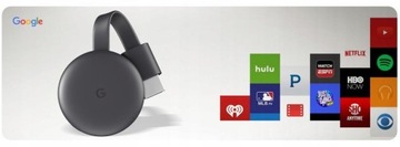 КОМПЛЕКТ СМАРТ-ТВ УСТРОЙСТВА GOOGLE CHROMECAST NC2-6A5