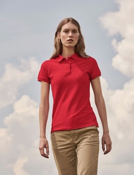 Fruit of the Loom Polo damskie biały (30) XL