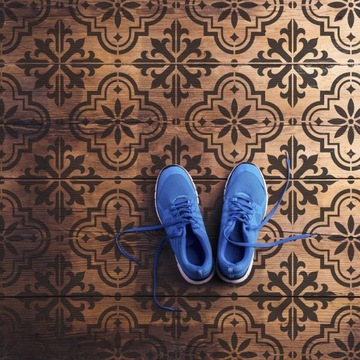 Трафарет для рисования TILES многоразовый 45х45см испанский узор VALETTA