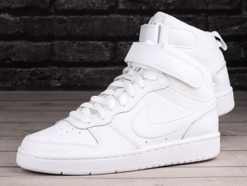 Buty damskie, sportowe Nike COURT BOROUGH MID 2 WHITE