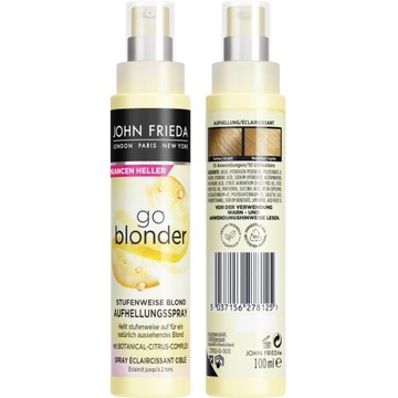 John Frieda Go Blonder 100 ml spray rozjaśniający Z NIEMIEC