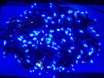 Рождественская елочная гирлянда 100 светодиодов РАЗНЫХ ЦВЕТОВ. ВЫЗОВ