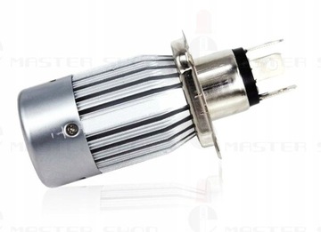 СВЕТОДИОДНАЯ ЛАМПА ДЛЯ МОТОЦИКЛА H4 HS1,H4/P43t