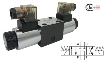Электромагнитный клапан, распределитель 4WE6G DG4V NG6 CETOP3 24V