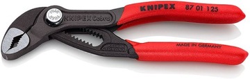 Szczypce do rur Klucz KNIPEX 87 01 125 COBRA 125mm