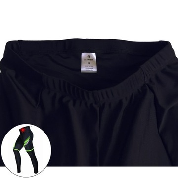 SPODNIE ROWEROWE KOLARSKIE MĘSKIE LEGGINSY SZELKI