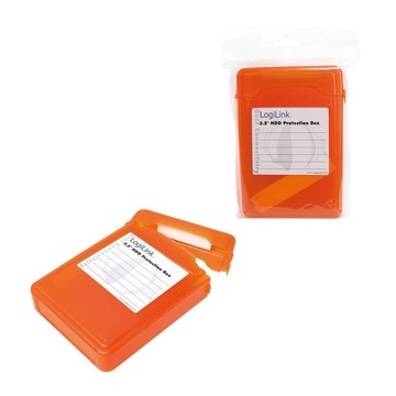 Защитный бокс для 3,5-дюймового HDD, оранжевый