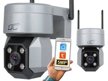 KAMERA WIFI OBROTOWA PTZ IP 5MPIX TUYA/IOS/ANDROID