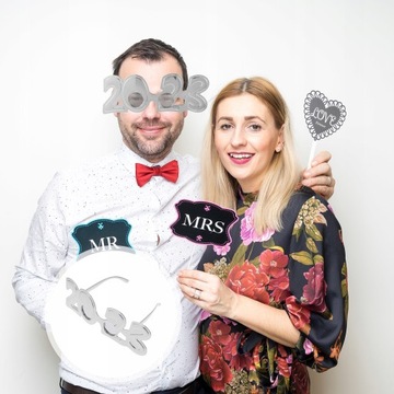 4x Новогодние очки Новогодняя вечеринка