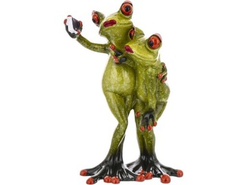 Декоративная статуэтка 15,5х11х7 см - Лягушки делают селфи