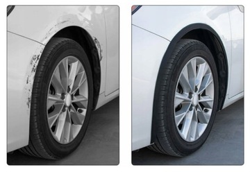 Накладка на колесную арку, защитная полоса на колесную арку, для крыльев 6мх3см