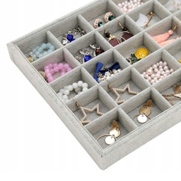 ЛОТОК КОЛЬЦО ДИСПЛЕЙ СЕРЬГИ ЮВЕЛИРНЫЕ ИЗДЕЛИЯ СЛУЧАЙ КОНТЕЙНЕР КОРОБКА Y9