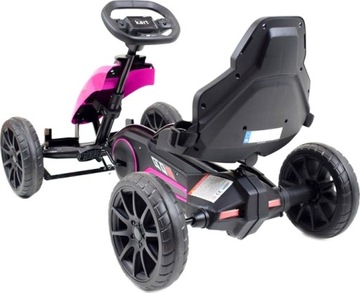 GOKART С ПЕДАЛЯМИ 005 SOFT WHEELS ТОРМОЗ