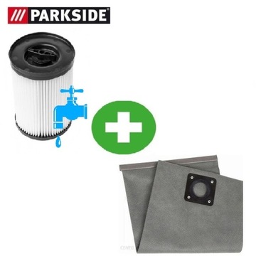 PARKSIDE PWD 20 PWD 25 PWD 30 A1,A2, B1,B2,C3,C4 Worek+Filtr