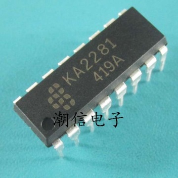 KA2281 DIP-16 level display driver chip