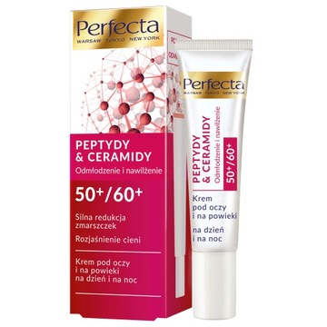 Perfecta Peptydy i Ceramidy Krem pod oczy 50+/60+