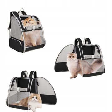 Рюкзак-переноска Navaris для собак и кошек 15 кг