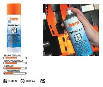 AMBERSIL FORMULA 5 400мл БЕЗ СИЛИКОНА ВЫДЕЛЯЮЩИЙ АГЕНТ