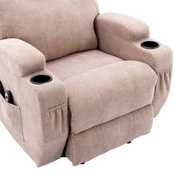 Электрически регулируемое массажное кресло с раскладывающимся диваном для пожилых людей