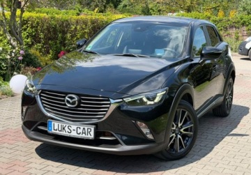 Mazda CX-3 Crossover 2.0 SKY-G 120KM 2017 Mazda CX-3 2,0 120KM FULL LED Navi Key-Less Skora Bezwypadkowy Serwisowany, zdjęcie 36