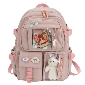 Plecak Kawaii Aesthetic Women School Bag for Teen