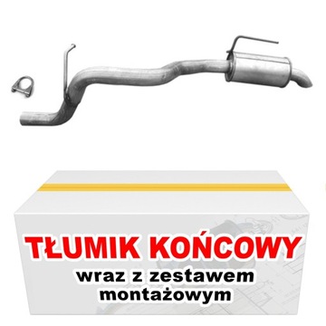 Tłumik Dodge Nitro Plymouth 4.0 V6 Liberty 3.7
