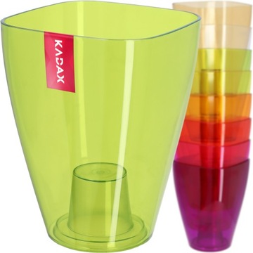 DONICZKA OSŁONKA NA STORCZYK KWIETNIK PLASTIKOWA ROŚLINY 9CM ZIELONA KADAX