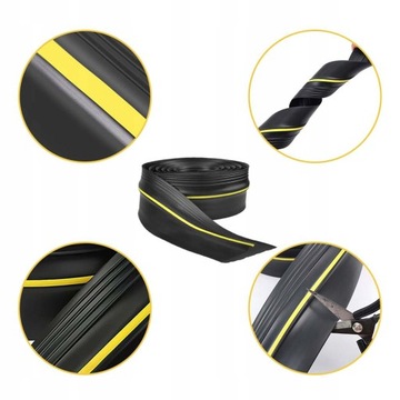 ГАРАЖНАЯ РЕЗИНОВАЯ ПРОКЛАДКА, ШИРОКИЙ ПОРОГ ДЛЯ ИЗОЛЯЦИИ ГАРАЖНЫХ ВОРОТ 3 МЕТРА