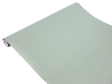 Самоклеящаяся мебельная фольга, шпон бледно-зеленого цвета, матовый цвет, рулон 67x200см
