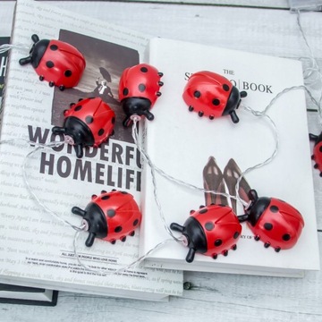 СВЕТОДИОДНЫЕ ЛАМПЫ 10 ДЕКОР БОЖЬЕЙ КОРОВКИ