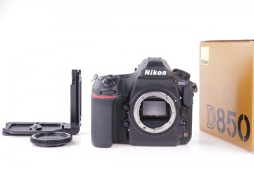 Lustrzanka Nikon D850 korpus body przebieg Przebieg 39600 zdj WWA