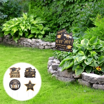 Знак Град Двор для газона 4 шт.